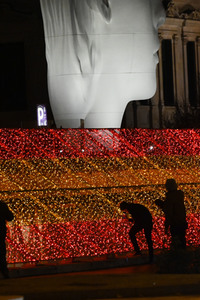 Weihnachtsillumination in Madrid