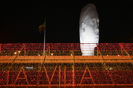 Weihnachtsillumination in Madrid