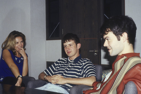 Interview mit Saint Etienne in London