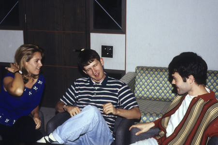 Interview mit Saint Etienne in London