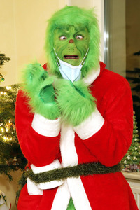 GEEK ART: Der Grinch zur Corona-Weihnacht