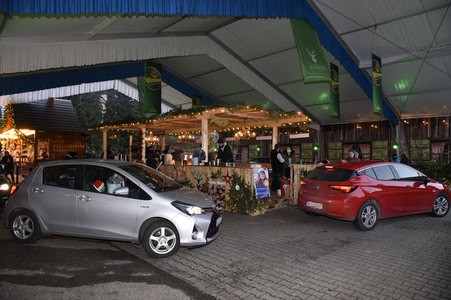 Drive-In-Christkindlmarkt in Landshut