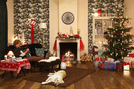 Weihnachts-Bodypainting