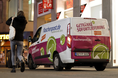 Flaschenpost in Köln