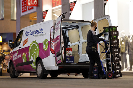Flaschenpost in Köln