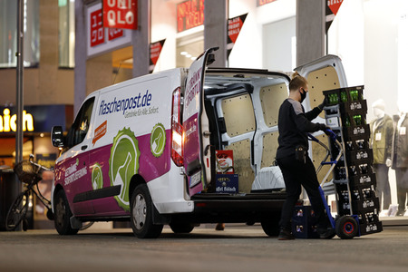 Flaschenpost in Köln