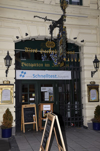 Corona-Teststation in München