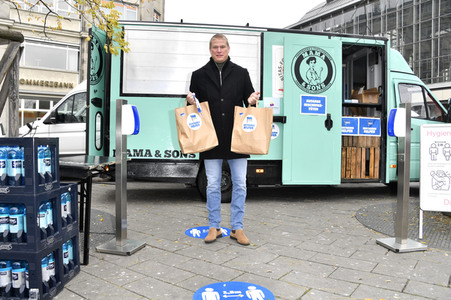 Caritas-Foodtruck on Tour in Berlin