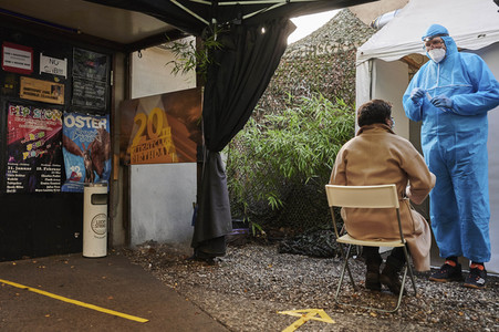 Corona-Schnelltests in Berlin