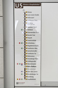 Eröffnung der U5-Neubaustrecke in Berlin