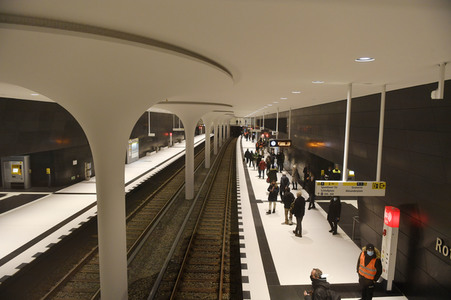 Eröffnung der U5-Neubaustrecke in Berlin