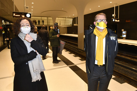 Eröffnung der U5-Neubaustrecke in Berlin