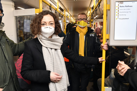 Eröffnung der U5-Neubaustrecke in Berlin