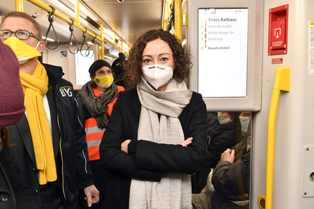 Eröffnung der U5-Neubaustrecke in Berlin