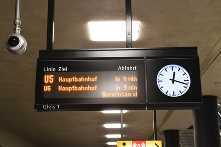 Eröffnung der U5-Neubaustrecke in Berlin