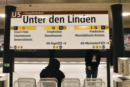 Eröffnung der U5-Neubaustrecke in Berlin