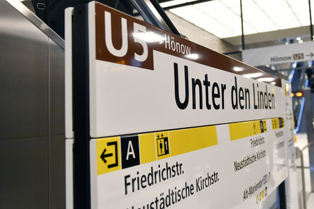 Eröffnung der U5-Neubaustrecke in Berlin