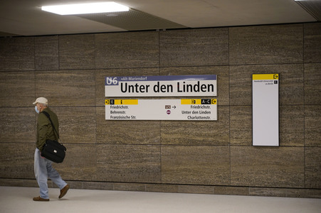 Neuer U-Bahnhof Unter den Linden in Berlin