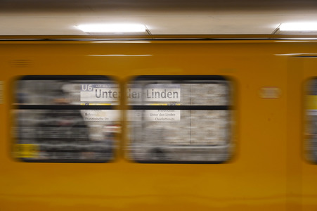 Neuer U-Bahnhof Unter den Linden in Berlin