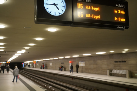 Neuer U-Bahnhof Unter den Linden in Berlin