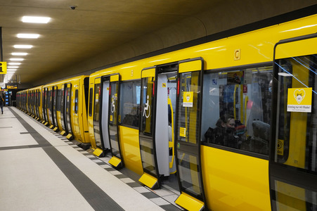 Neuer U-Bahnhof Unter den Linden in Berlin