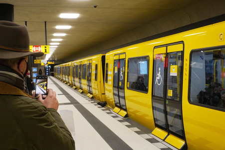 Neuer U-Bahnhof Unter den Linden in Berlin