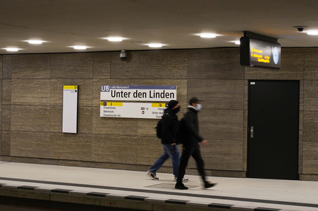 Neuer U-Bahnhof Unter den Linden in Berlin