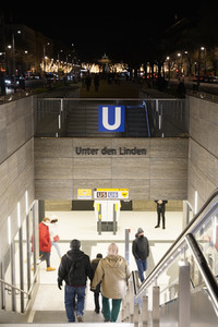 Neuer U-Bahnhof Unter den Linden in Berlin