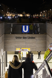 Neuer U-Bahnhof Unter den Linden in Berlin