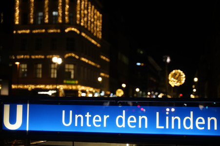 Neuer U-Bahnhof Unter den Linden in Berlin