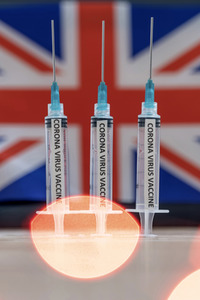 Symbolfoto Impfstoffzulassung in Großbritannien