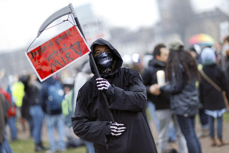 Querdenken-Demo in Düsseldorf