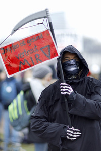 Querdenken-Demo in Düsseldorf