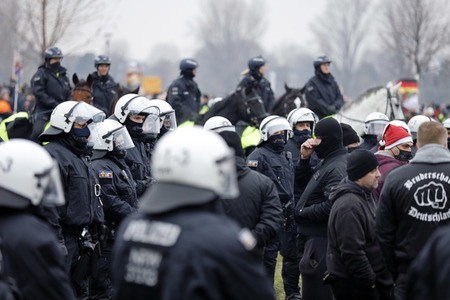 Querdenken-Demo in Düsseldorf