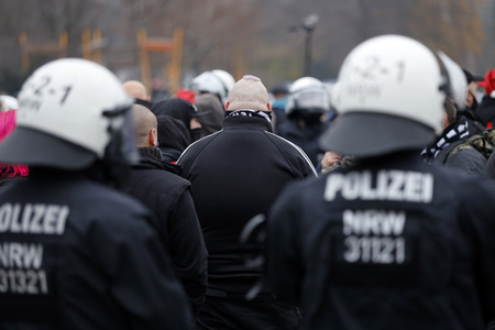 Querdenken-Demo in Düsseldorf