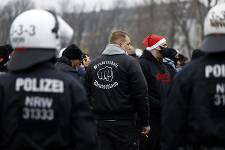 Querdenken-Demo in Düsseldorf
