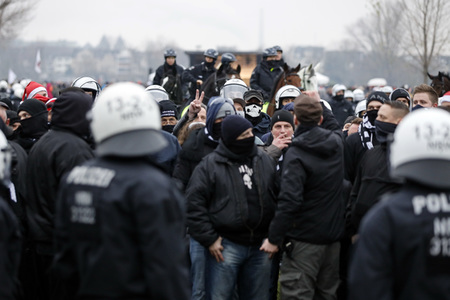 Querdenken-Demo in Düsseldorf