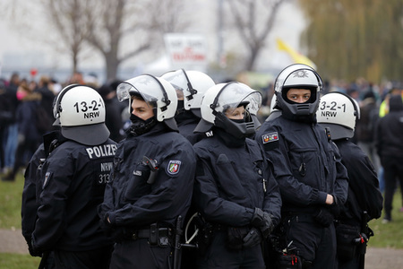 Querdenken-Demo in Düsseldorf