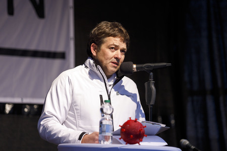 Querdenken-Demo in Düsseldorf