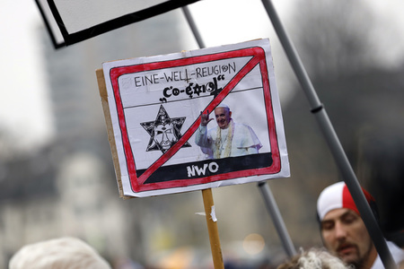 Querdenken-Demo in Düsseldorf