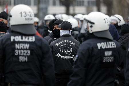 Querdenken-Demo in Düsseldorf