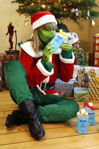 GEEK ART: Der Weihnachtsmann und der Grinch / Santa Claus and the Grinch