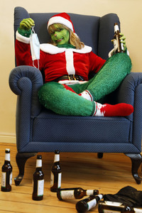 GEEK ART: Der Weihnachtsmann und der Grinch / Santa Claus and the Grinch