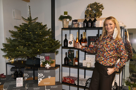 Eröffnung des Monika Gruber Pop-up-Stores in München