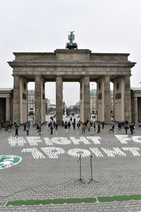 Fridays for Future Lichteraktion in Berlin