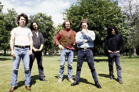 Photoshooting mit The Tragically Hip in London