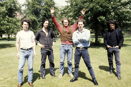 Photoshooting mit The Tragically Hip in London