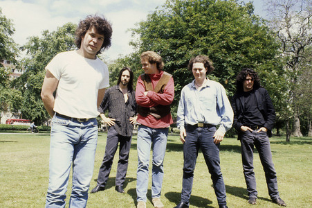 Photoshooting mit The Tragically Hip in London