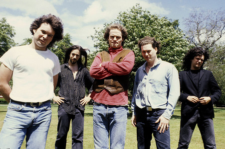 Photoshooting mit The Tragically Hip in London