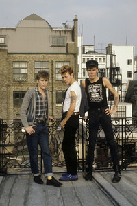 Photocall mit den Stray Cats in London